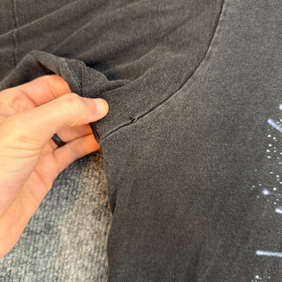 Vintage 90s Star Wars Jedi Vs Sith Episode 1 Movie Promo Black Large T-Shirt - Picture 8 of 11